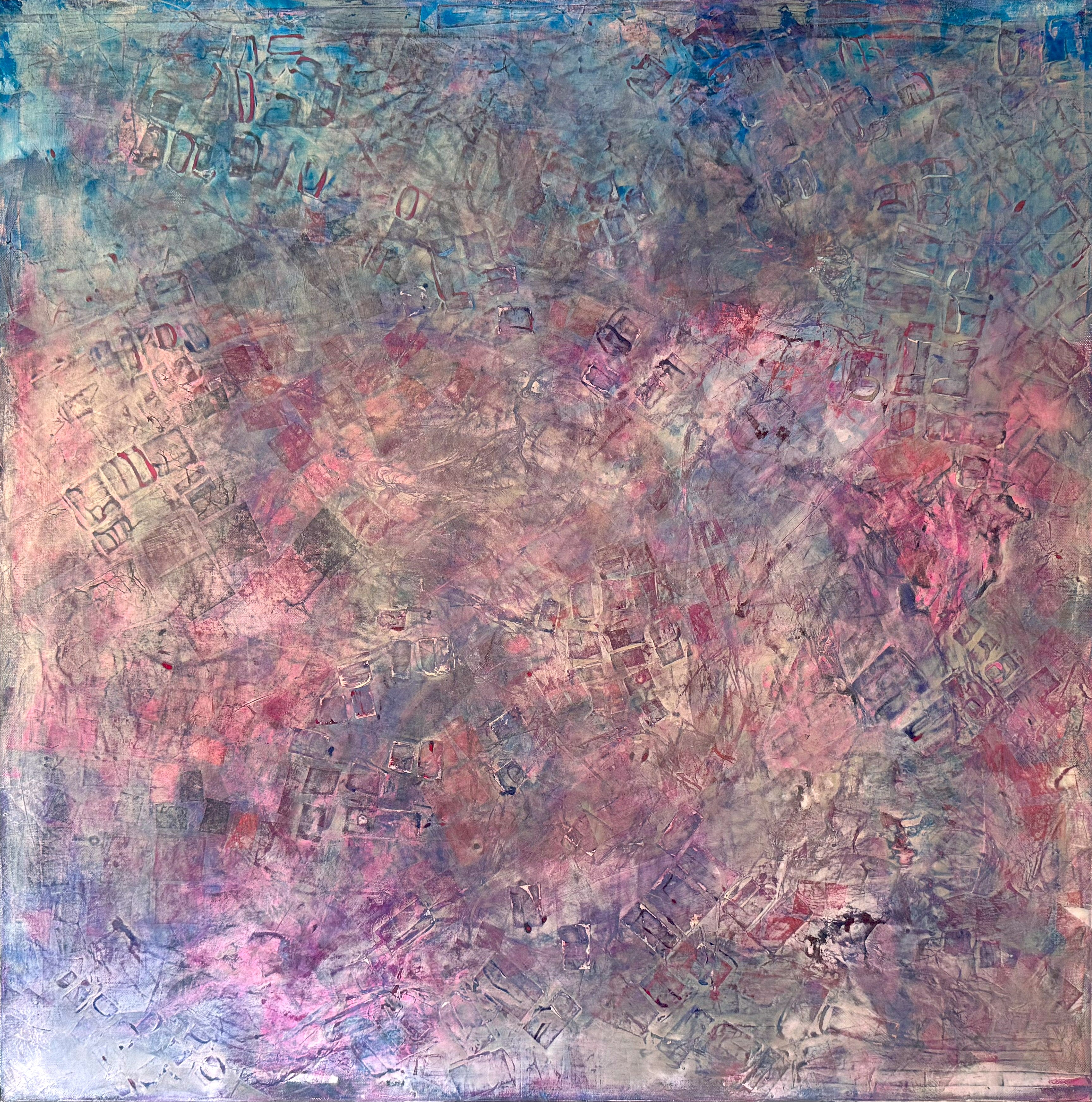 Where the Blue Set In | Original 36x36 in (91.44x91.44 cm)